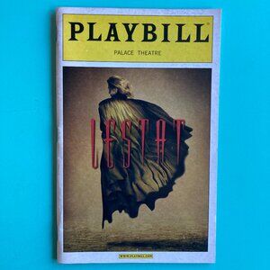 Playbill Lestat Carolee Carmello Hugh Panaro Will Swenson Open Nite - Age Marks